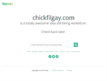Tablet Screenshot of chickfilgay.com